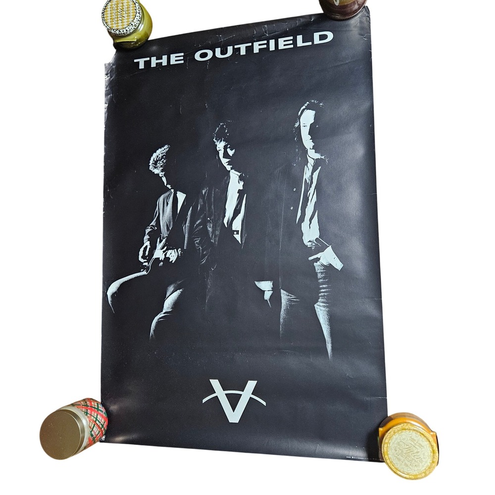 The‎ Outfield Voices Of Babylon Vintage 1989 24x36 Promo Original Poster CBS